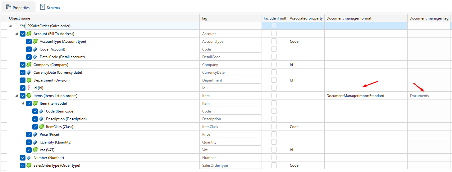 Collection configuration example